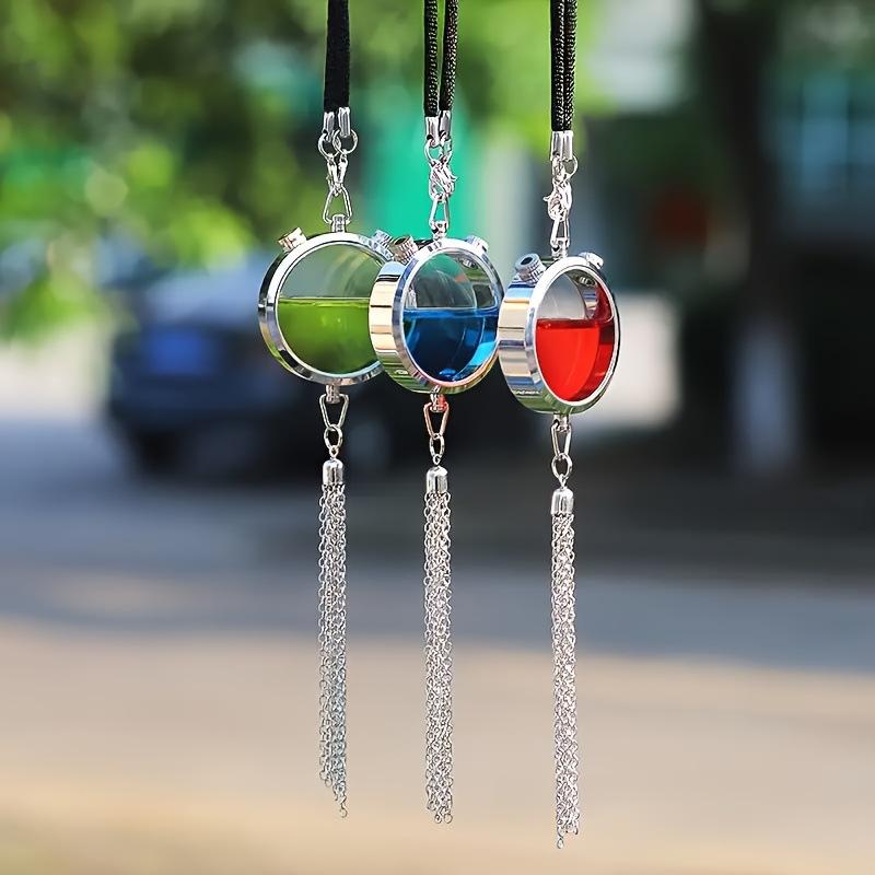 Perfume Fragrance Samples - Pendentif décoratif pour voiture en métal,