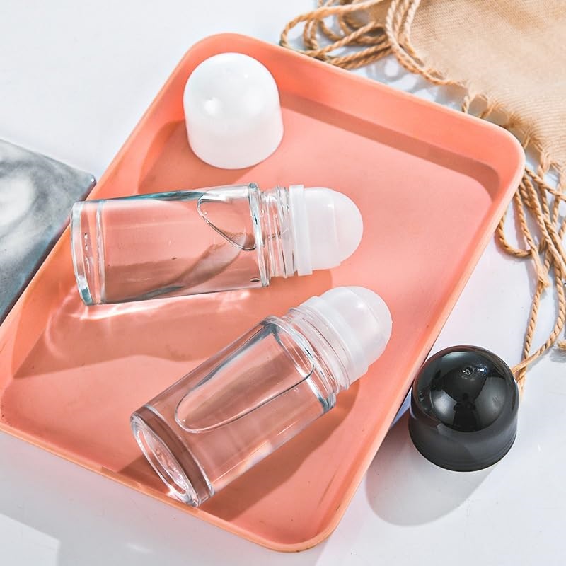 Attar Oil Roll On - Bouteille à rouleau en verre épais