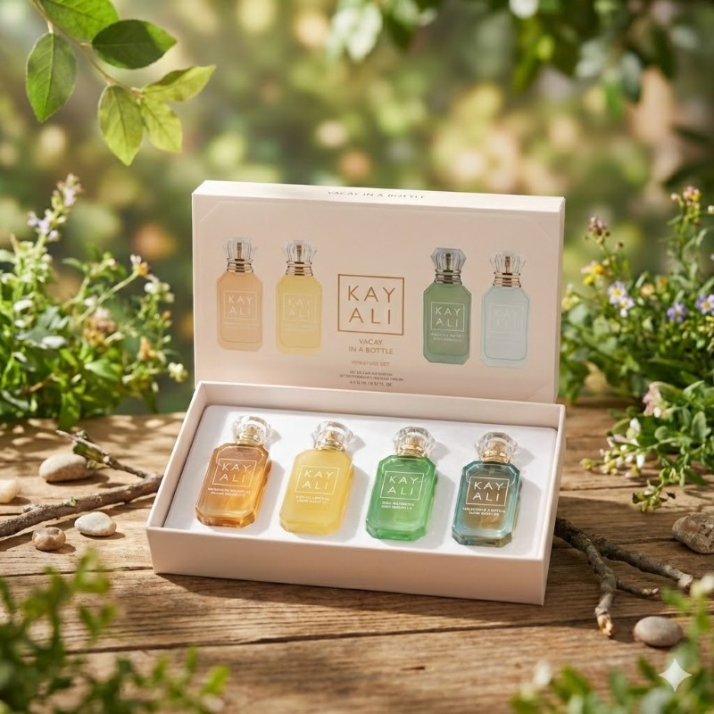 Perfume Fragrance Samples - Ensemble de parfums unisexes KAYALI 4*10ml,