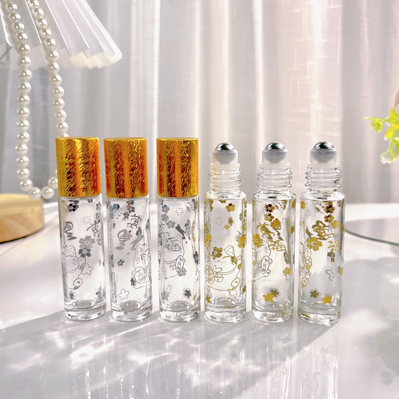 Attar Oil Roll On - 20 flacons roll-on en verre transparent