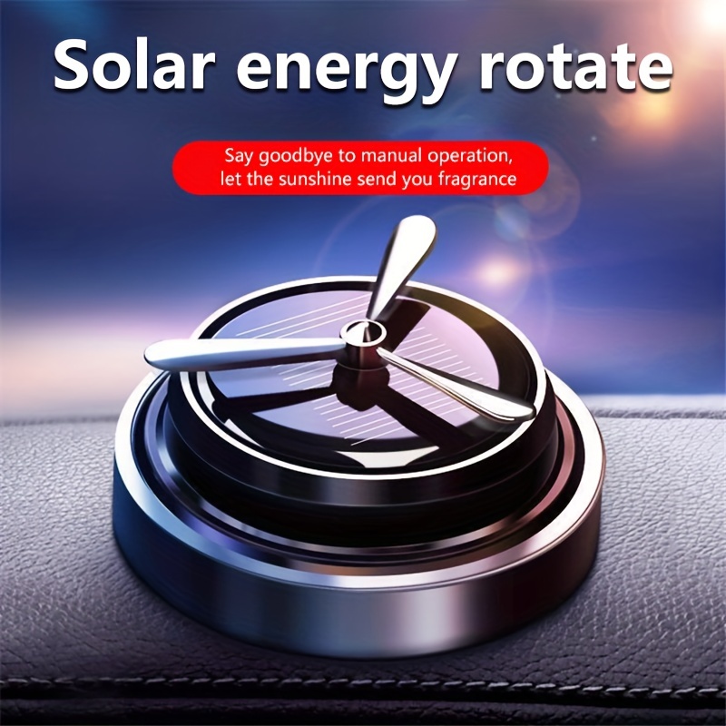 Perfume Fragrance Time - Diffuseur de parfum rotatif solaire pour