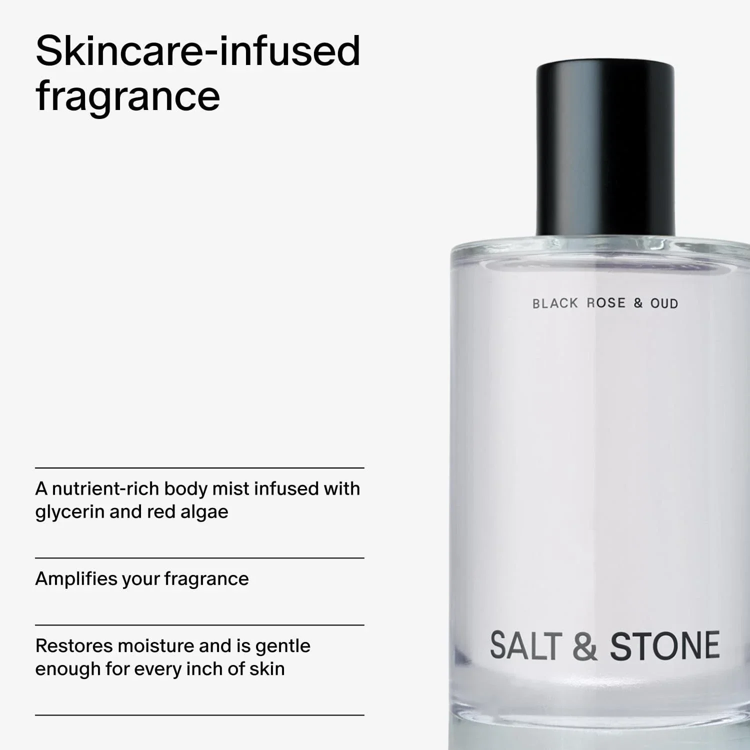 SALT & STONE Black Rose & Oud  - Perfume Long Fragrance avis et prix