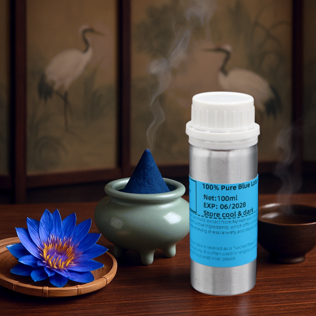 Huile de parfum de Lotus bleu  - Perfume Fragrance Blue avis et prix