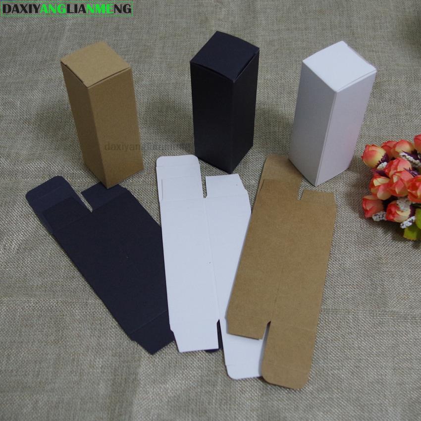 Boîte en papier Kraft blanc no - Perfume Decant Sample avis et prix