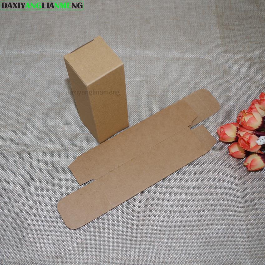 Boîte en papier Kraft blanc no - Perfume Decant Sample avis et prix