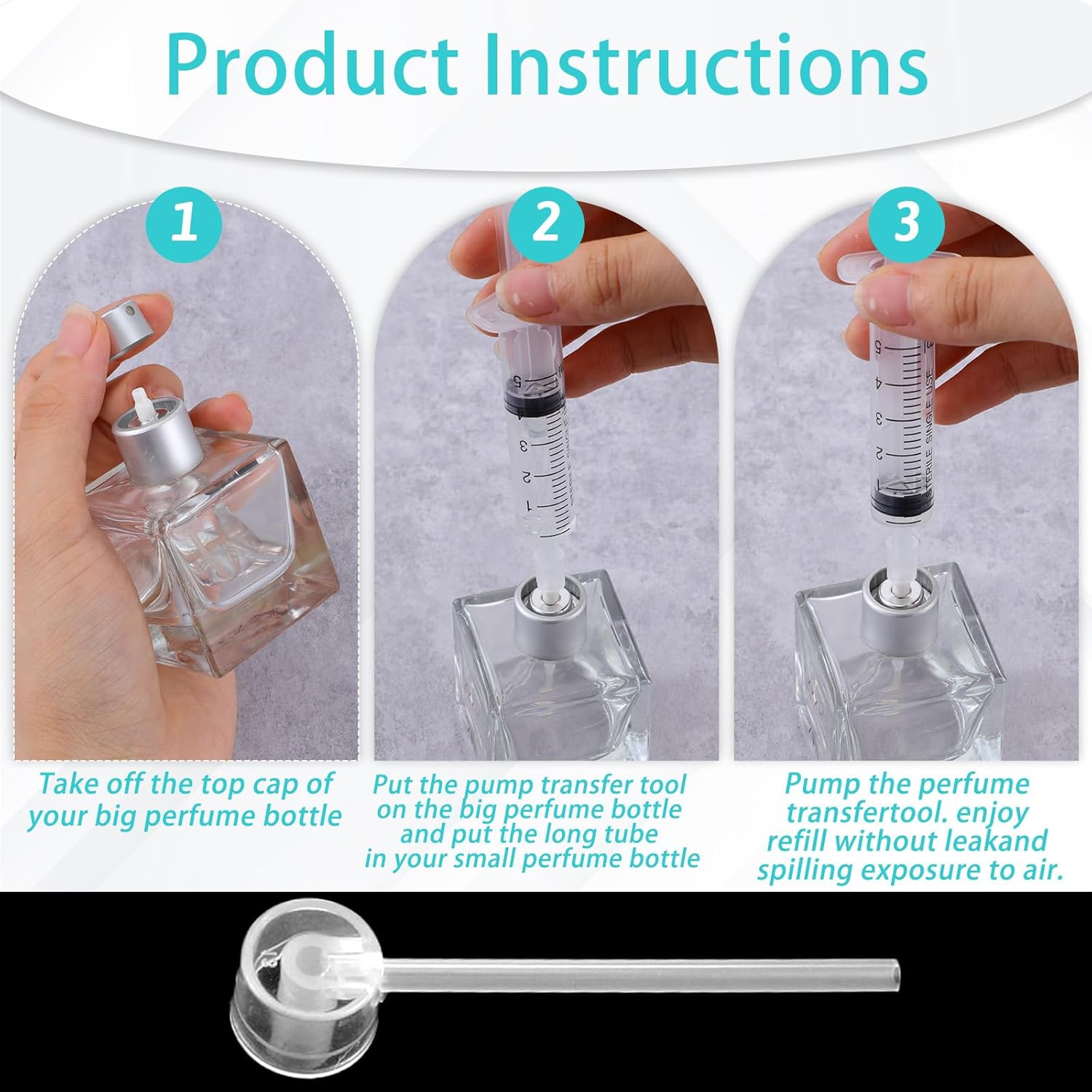 Kit de pompe de recharge de pa - Perfume Decant Sample avis et prix